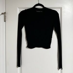 Abercrombie & Fitch Black Long Sleeve Tee